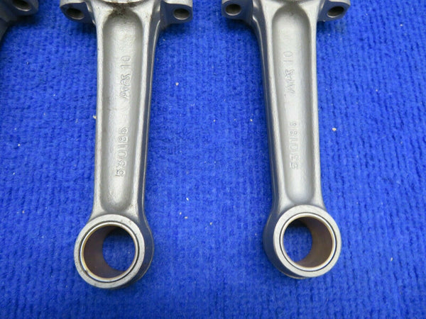 Continental O-200, O-300 Connecting Rods P/N 654795A1 LOT OF 4  (0222-612)