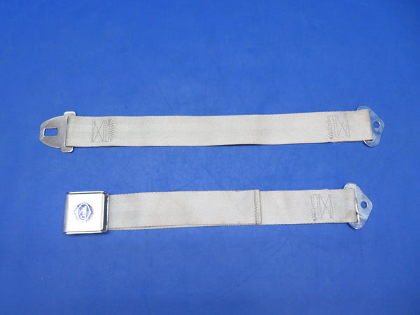 Cessna 310 / 310Q AM Safe Seat Belt Assy Grey Webbing P/N 9600-5 (0823-716)