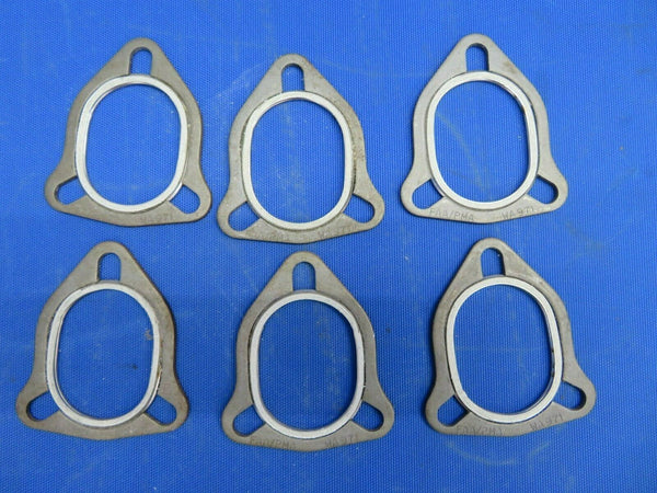 Lycoming Exhaust Flange Gasket LW-15486 LOT OF 6 (1120-09)