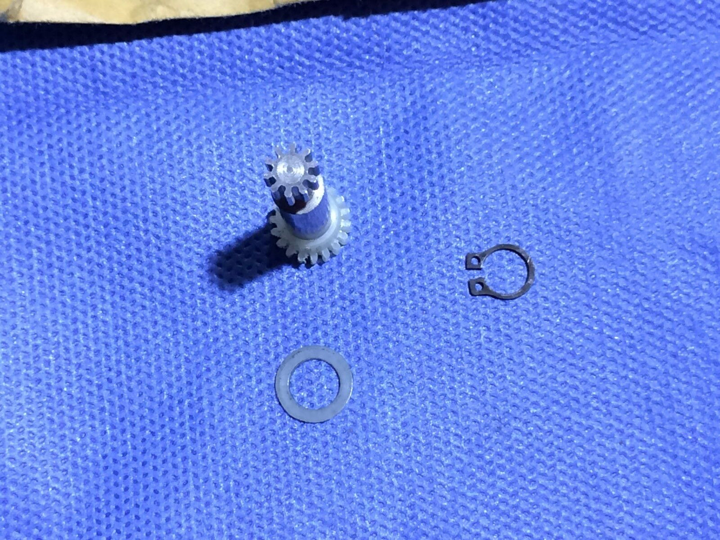 Beech King Air Rotating Beacon Worm Wheel and Pinion P/N A-7615 (0916-65)