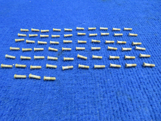 Hi-Loc Fasteners P/N HL18PB5-4 LOT OF 63 NOS (0822-355)