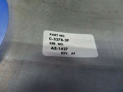 Beech Baron 95-A55 Spinner & Bulkhead Hartzell 3 Blade C-3278-2P (0420-313)