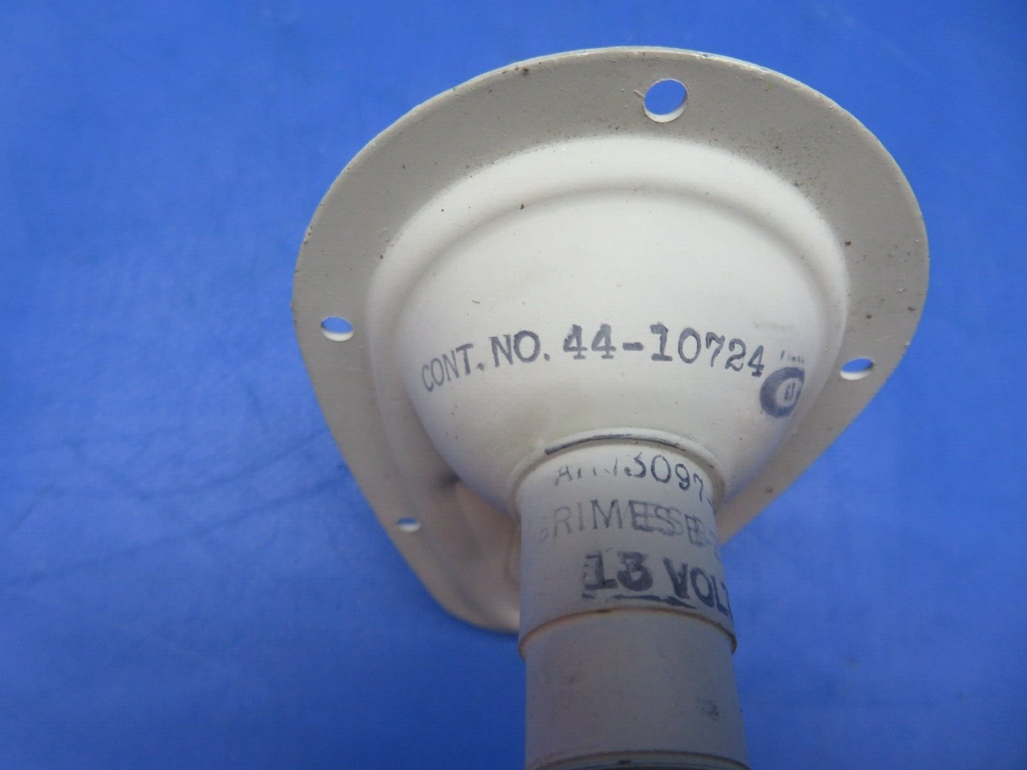Grimes Aviation Upward Light 13v AN3097-1 Cracked Lenses LOT OF 12 (0923-552)