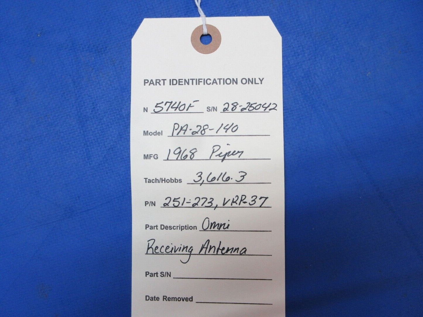 Piper Omni Receiving Antenna P/N 251-273 (0823-166)