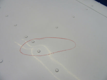 1956 Cessna 310 Rudder w/ Tab P/N 0831000-2 (0222-206)