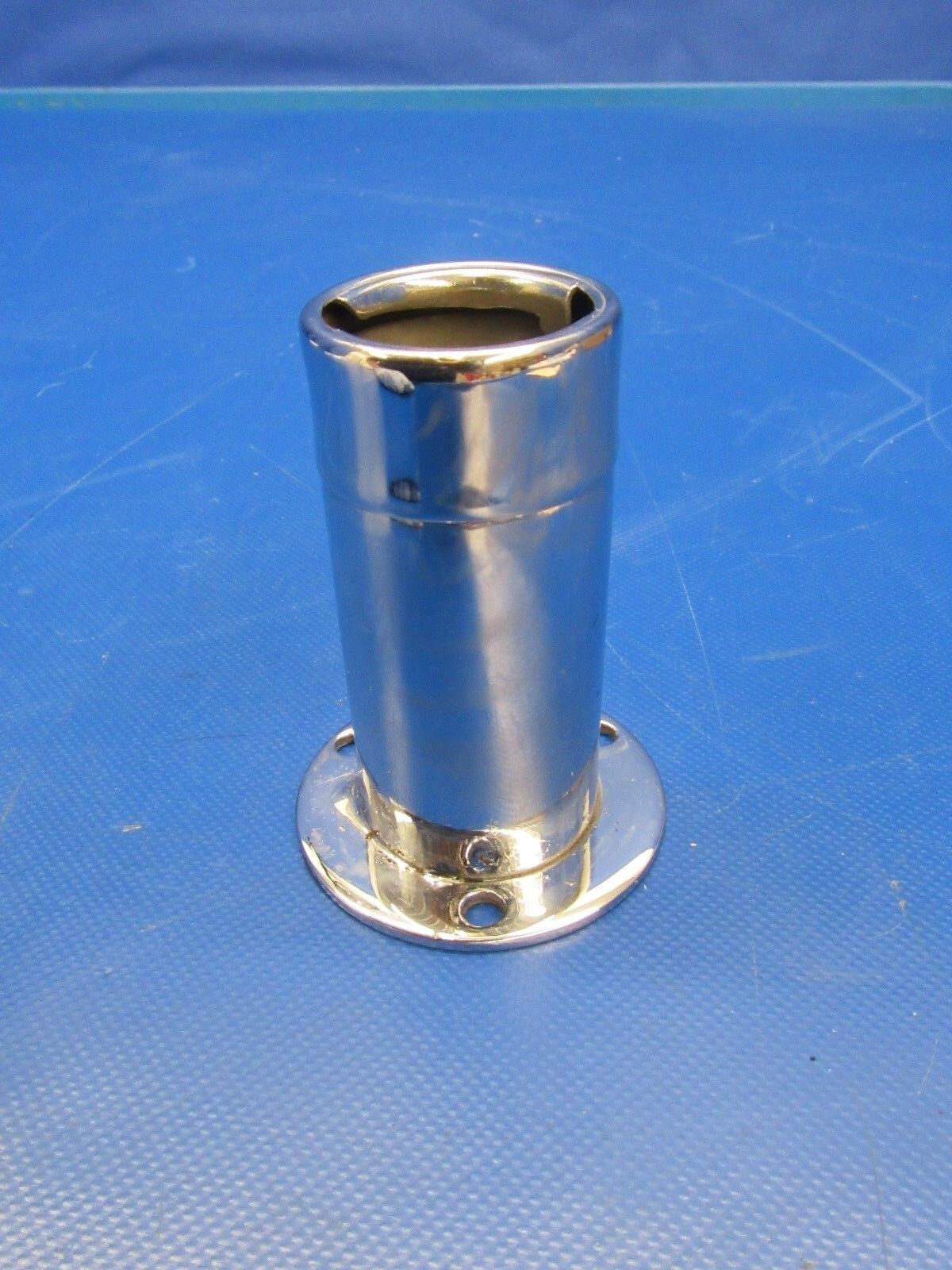 Beech Baron Continental Oil Filler Neck Chrome 3-1/2" P/N 627166 (0118-6