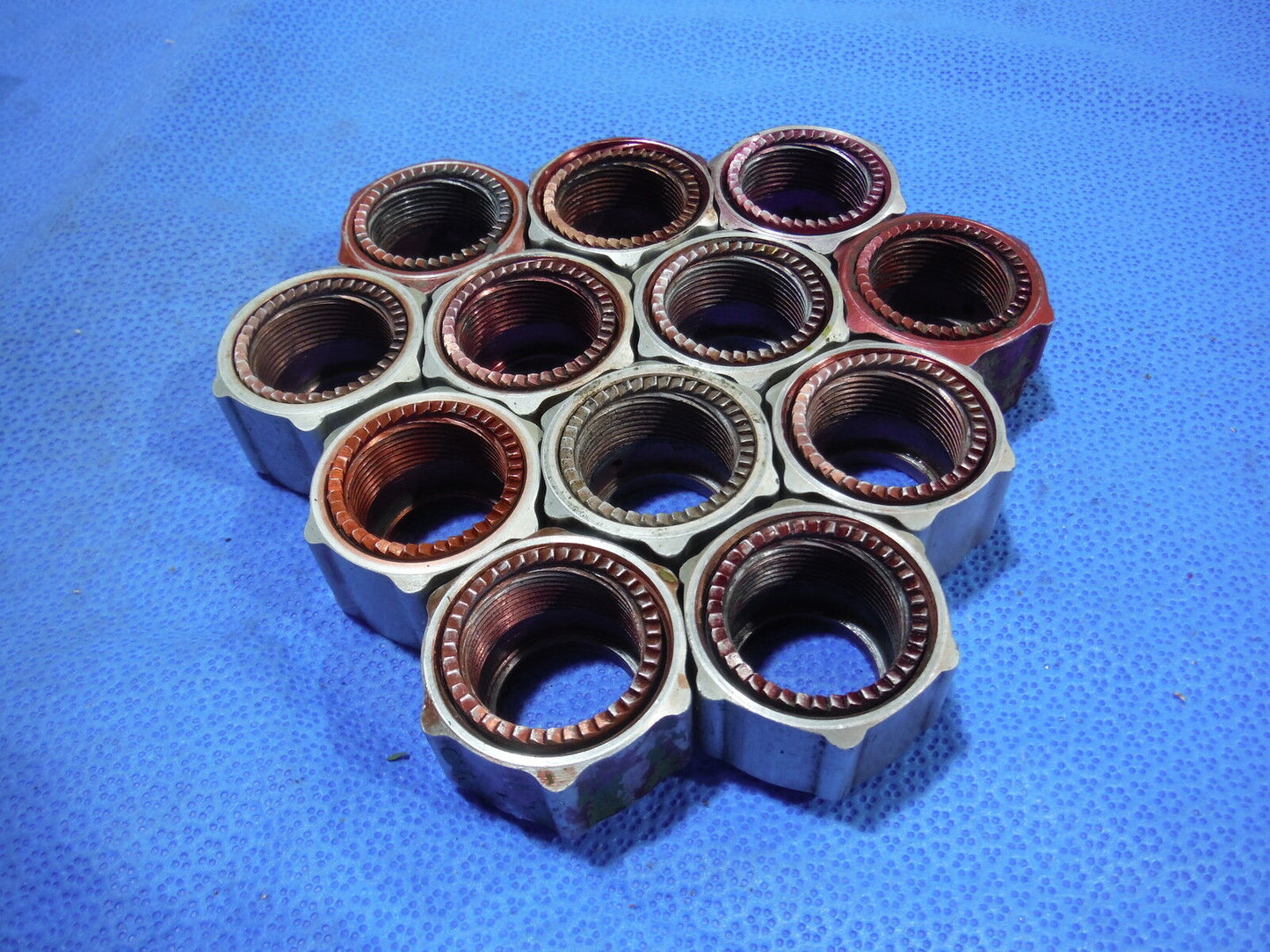 Nut, Union  LOT OF 13  P/N 155-25-8D  (715-45)