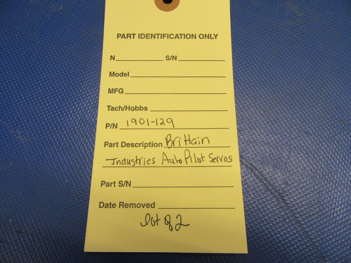 Mooney Brittain Industries Autopilot Servo P/N 1901-129 LOT OF 2 (0921-398)