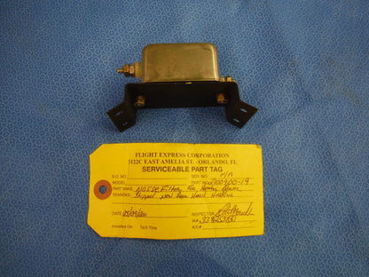 Beech Heater Blower Noise Filter Assy. NEW!!!  P/N 2100900-19  (1215-09