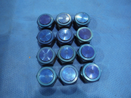 Aluminum Cap-Tube  Lot of 12   P/N AN929-16  (615-118)