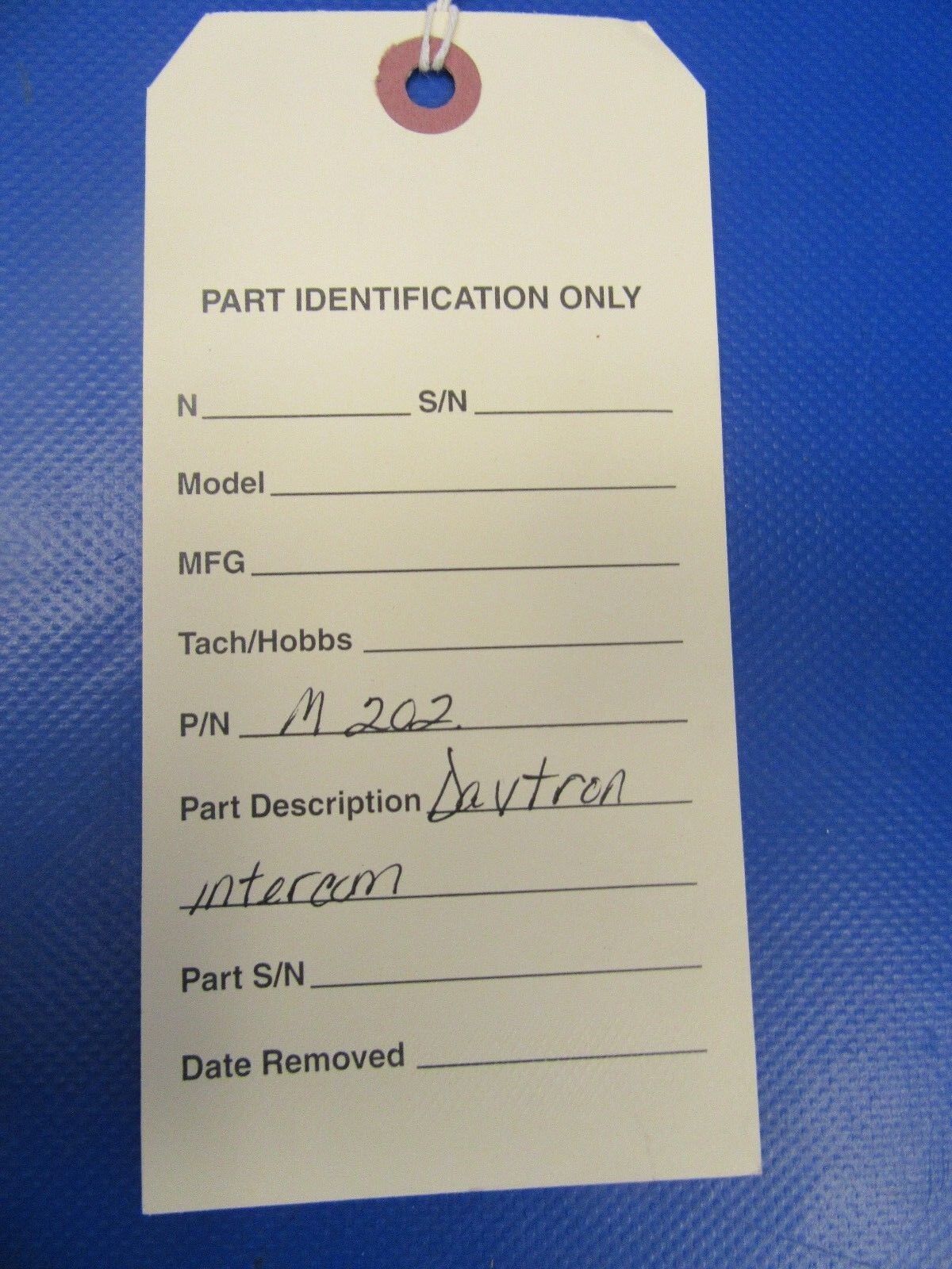 Davtron Intercom P/N M202 (0518-106)