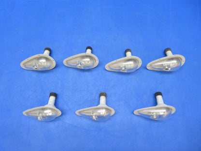 Grimes Aviation Upward Light 26v P/N AN3097-2 Cracked Lenses LOT OF 7 (0923-551)