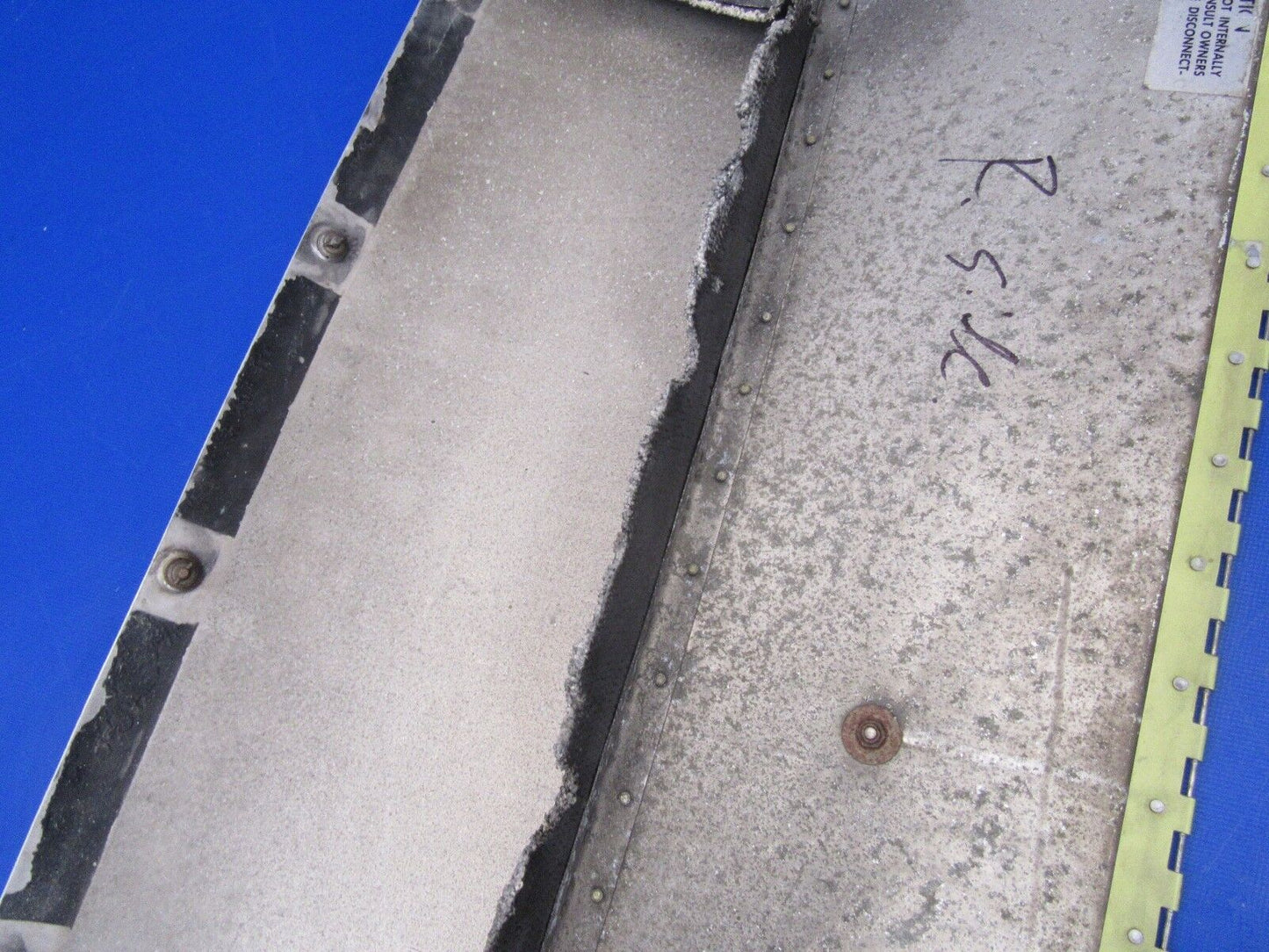 Beech D55 Baron RH FWD Cowl Door P/N 96-910012-611 (0817-09)