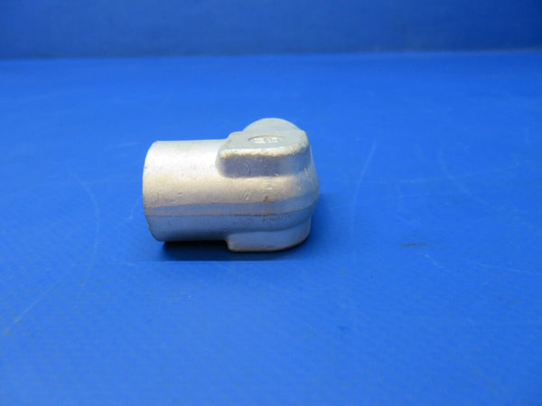 Aviation Elbow Fitting Aluminum P/N AN916-3 LOT OF 4 NOS (1222-302)