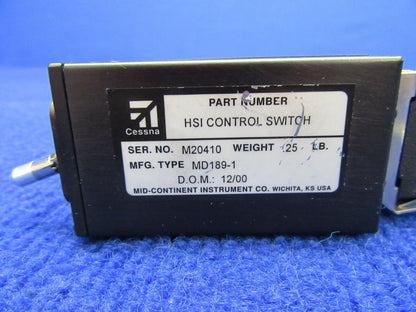 Mid-Continent HSI Switch w Connector P/N MD189-1 (1221-449)