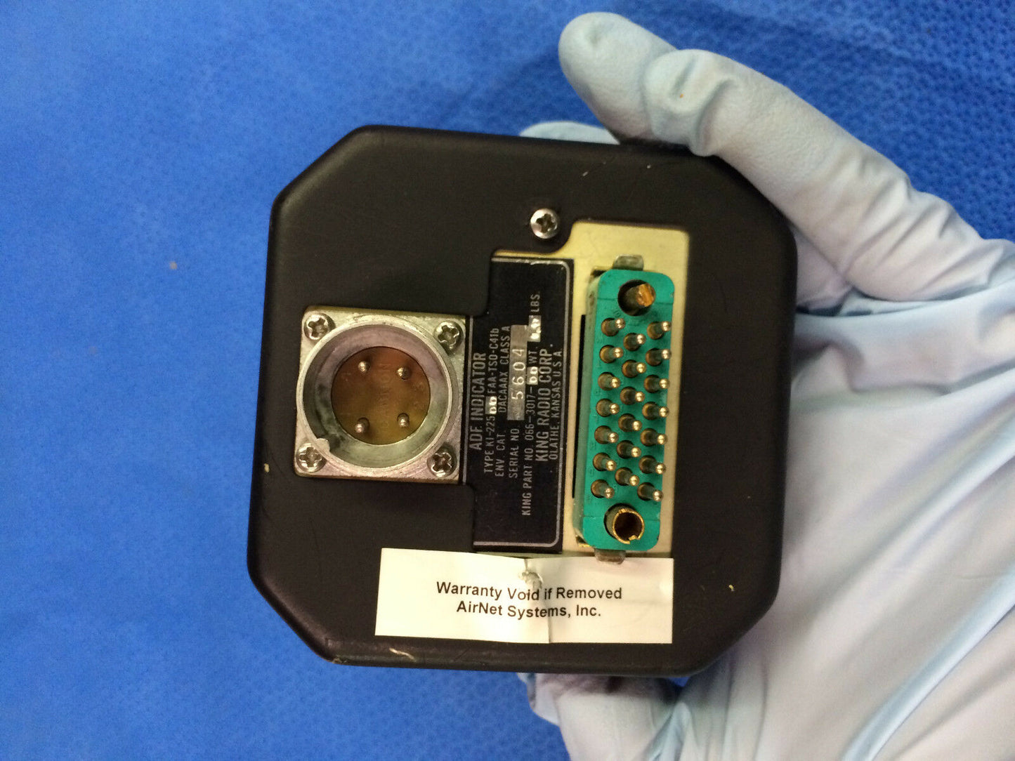 King KI-225 ADF Indicator P/N 066-3017-00  (1015-164)