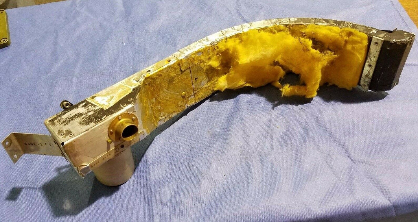 Mooney M-20 J Cabin Duct Assy P/N 640291-503 (0616-94)
