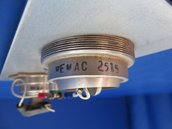 Beech 95-B55 Baron Wemac Light & Vent Assy Plate P/N 2515, 2565 (0623-351)