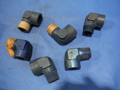 Elbow  P/N 914-8D  Lot of 6  (715-13)