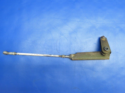 Cessna 210 Flap Bellcrank Assy RH OTBD W / Push Rod P/N 1262038-2 (0124-1096)