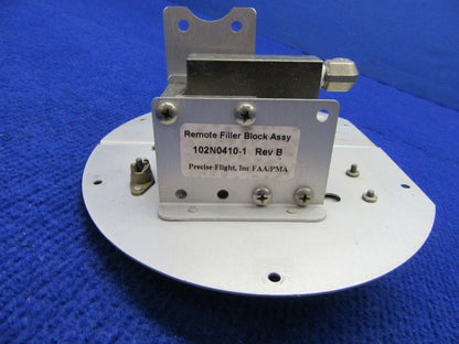 Cirrus SR-22 Precise Flight Oxygen Remote Fill Block Panel 102N0410-1 (0122-341)