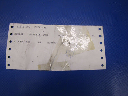 Cessna 310 P, Q, & R Cowl Flap Door P/N 0851172-200 (0517-15)