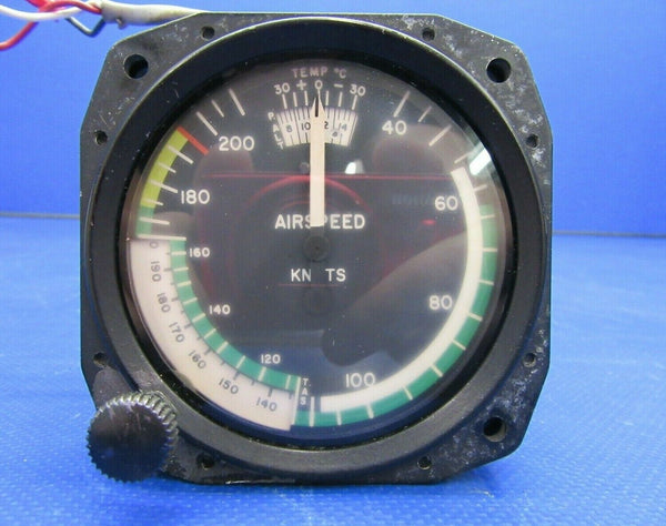 Mooney M20K Edo-Aire Airspeed Indicator w/ Pressure Switch 820308-511 (0621-513)