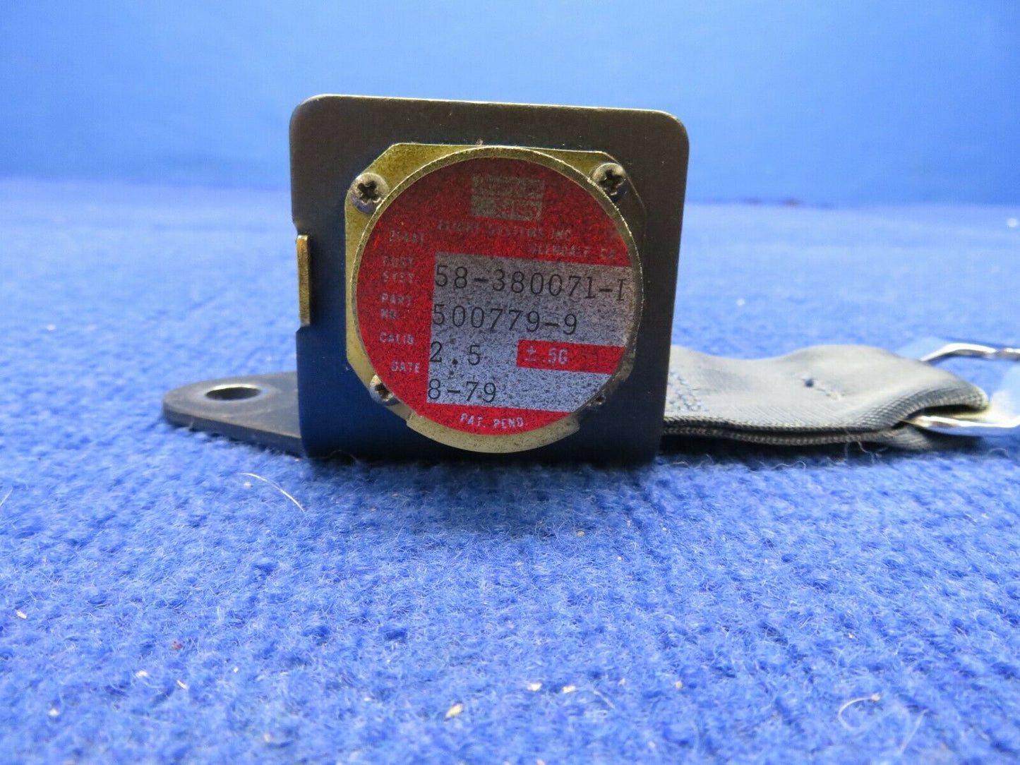 Beech 58 Baron American Safety Inertia Reel P/N 58-380071-1 (0322-564)