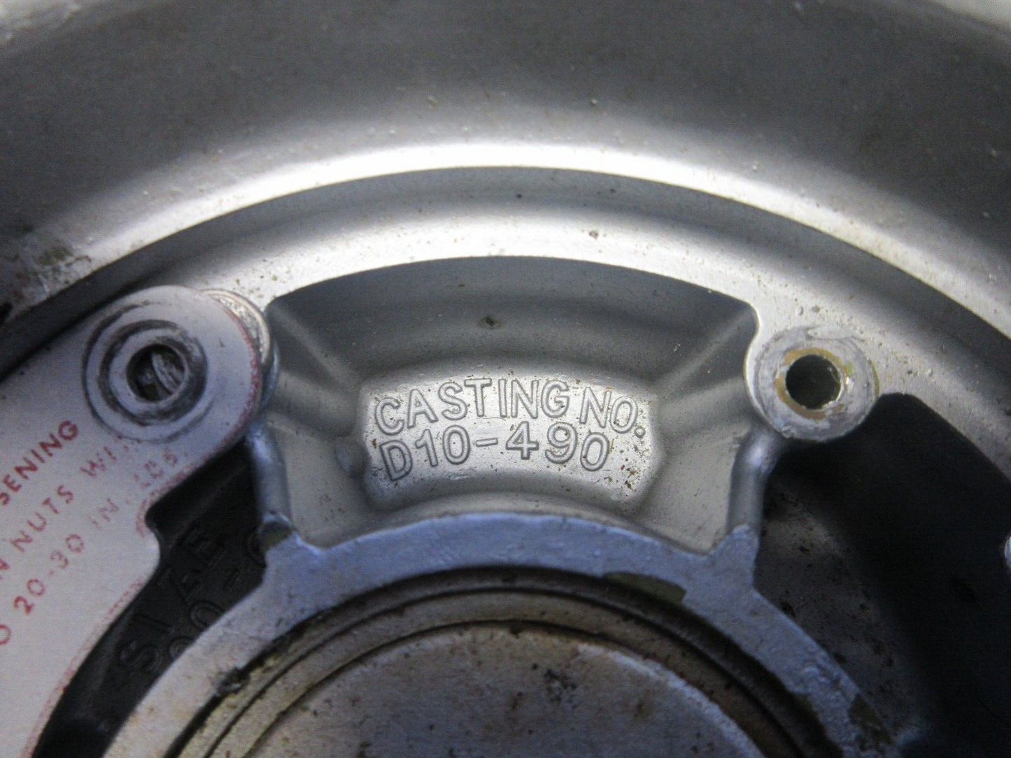 B.F. Goodrich CAA-TSO-C26 Wheel 6.00-6 P/N D3761-MD (0224-1079)