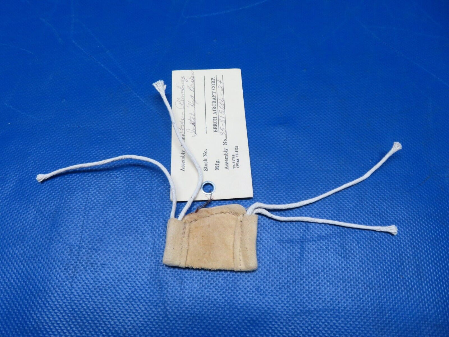Beech Baron Bonanza Cover Plumbing Hydraulic Brakes 35-815006-24 NOS (0124-356)