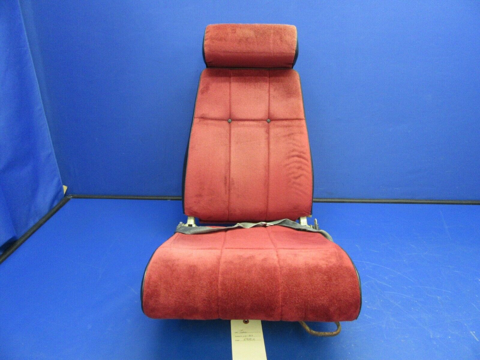 Beech Baron 95-B55 Pilots Seat Assembly P/N 35-534425-1 (1121-332)