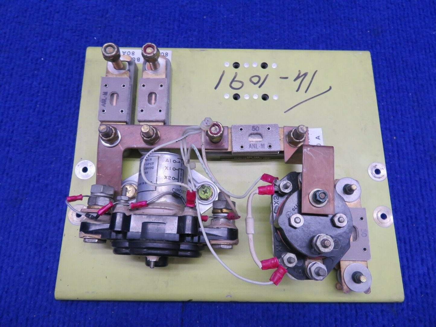 Beech 58 Baron Battery Relay / Electrical Assy P/N 6041H189, EM103 (0322-528)