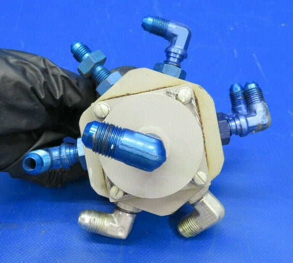 Beech Baron 95-A55 H & E ACFT Fuel Selector Valve RH HE 825-1 (0420-55)
