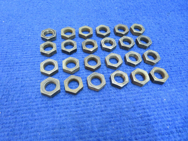 AN Fitting Steel Nut P/N AN924-6 LOT OF 24 NOS (0722-475)