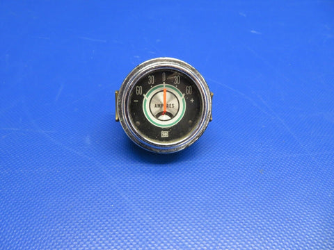 Vintage Stewart Warner Ammeter 0-60 AMP P/N 813705 (0321-146)