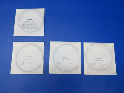 Continental Piston Ring Set P/N 639567A12 NOS (1222-363)