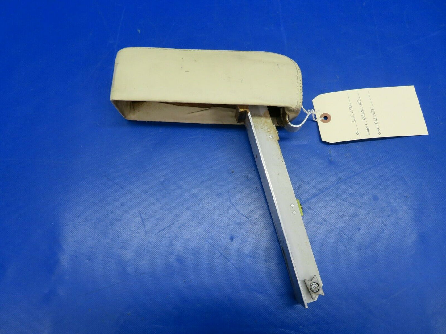 Beech Baron 95-B55 Arm Rest Tan Leather (0320-158)