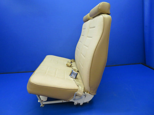 Cessna Cardinal 177RG Rear Seat Tan Vinyl & Cloth P/N 2014013-1 (0621-799)