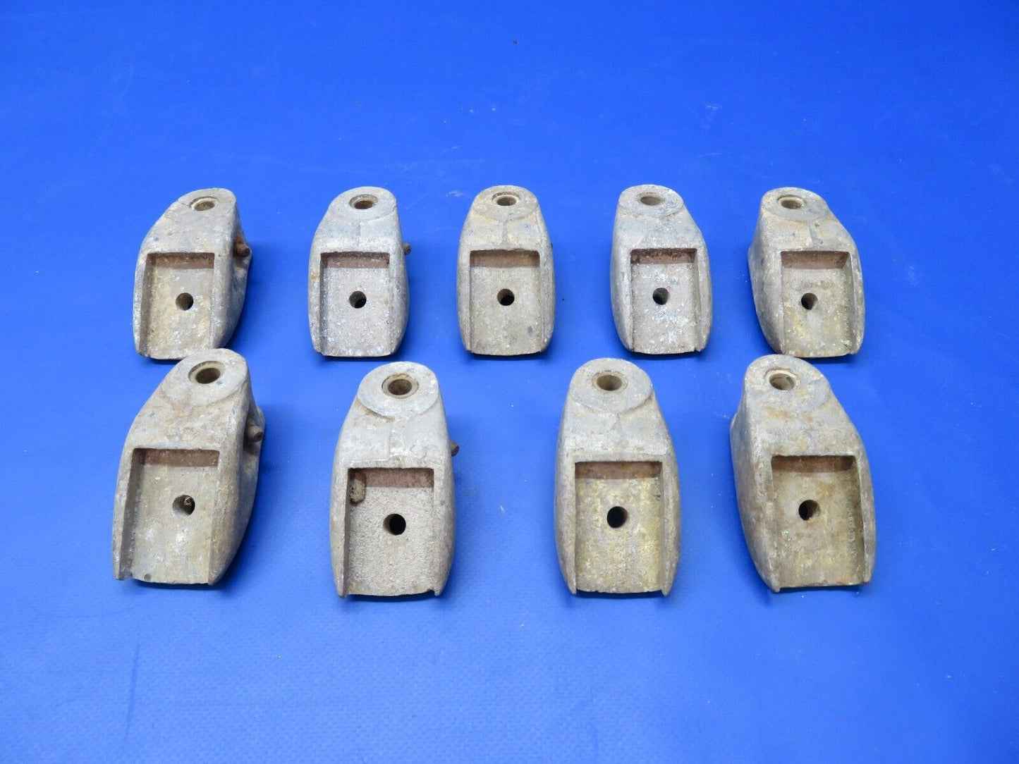 Vintage Tailwheel Brackets LOT OF 9 (1122-312)