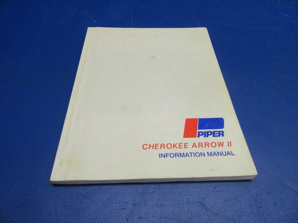 Piper Cherokee PA-28R-200 Arrow II Information Manual (1021-427)