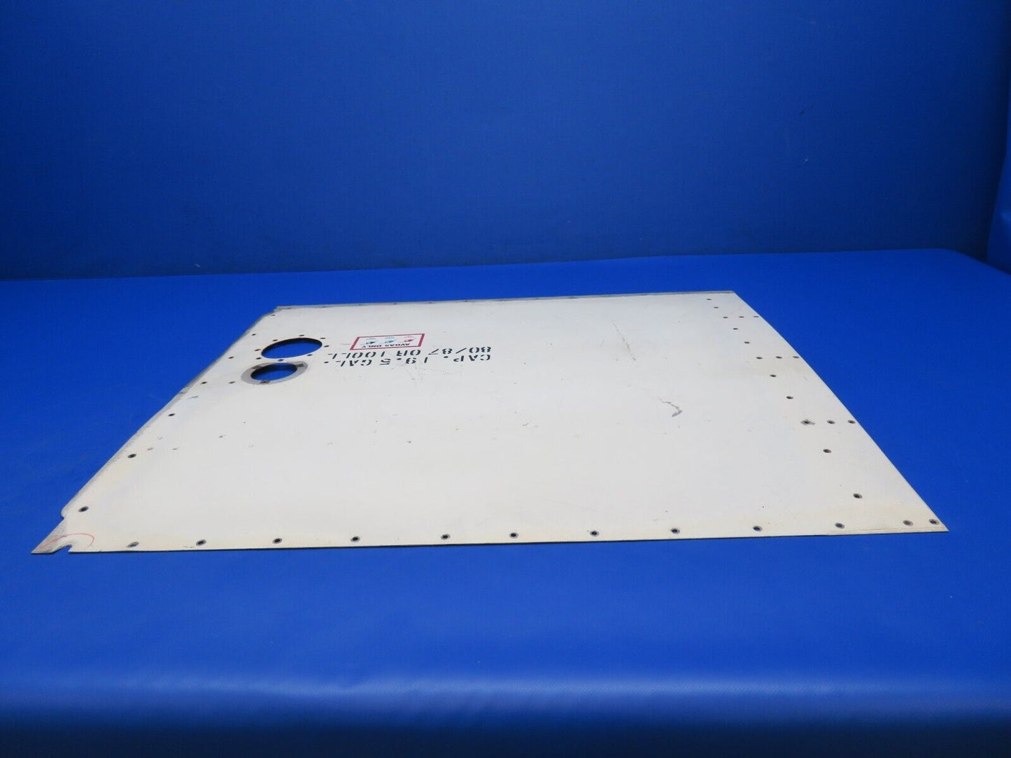 Cessna 172 RH Fuel Tank Top Cover P/N 0523521-2 (0922-378)
