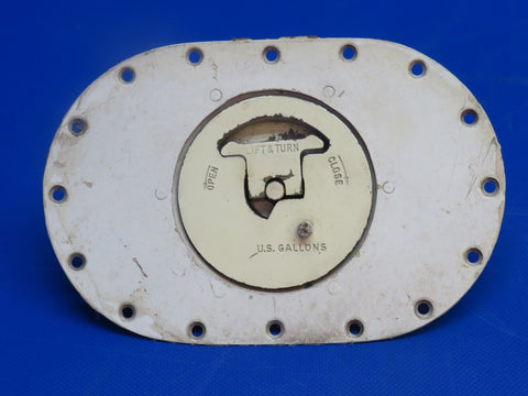 Cessna Shaw Aero Vented Fuel Cap and Cover Assy P/N 531-010 (0124-1157)