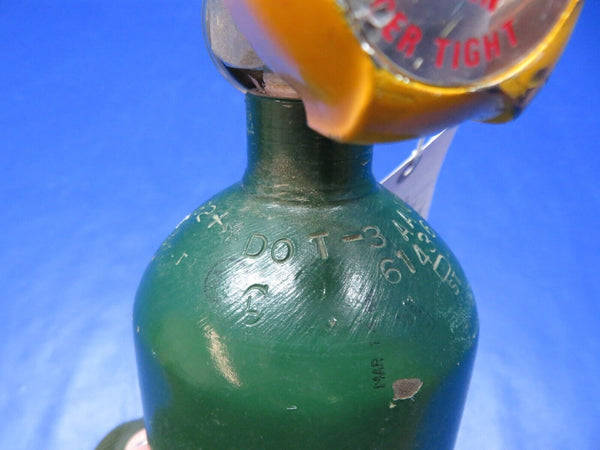 Scott Oxygen Regulator & Cylinder Assy 11 cu. ft. P/N 5500M6W-FF23AP (0224-224)