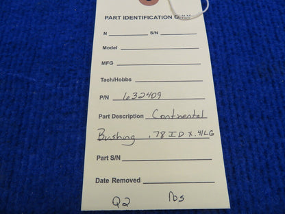 Continental Bushing .78 ID x .41 LG P/N 632409 NOS (0222-422)