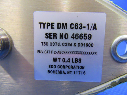 EDO Corporation Com Antenna model DM C 63-1/A (0420-251)