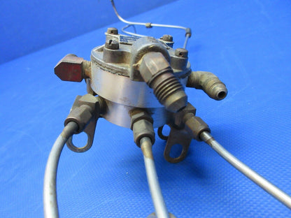 Continental Fuel Manifold Distributor P/N 634326-4A22 CORE w/ Lines (0124-1495)