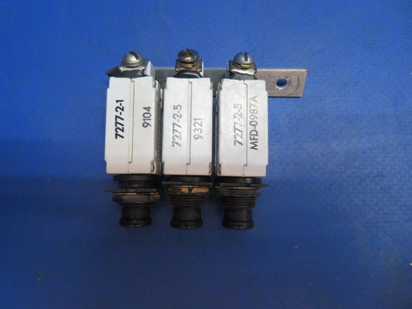 Piper Aerostar 602P Circuit Breaker P/N 112-205-101 LOT OF 5 (0123-969)