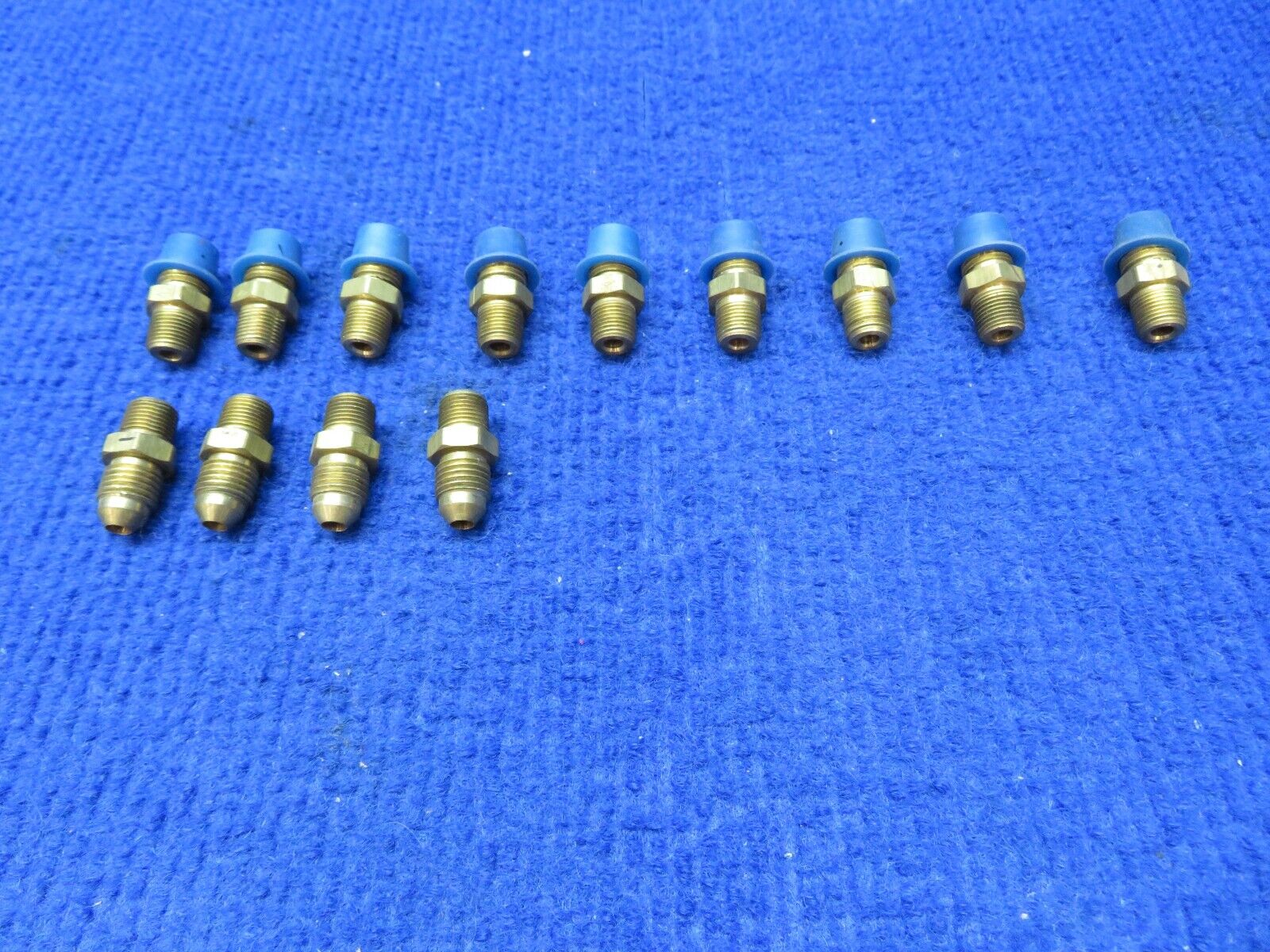 Continental Brass Pipe to Flair Fitting .13 P/N 628438 LOT OF 13 NOS (0722-484)