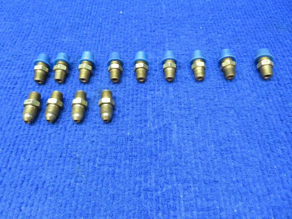 Continental Brass Pipe to Flair Fitting .13 P/N 628438 LOT OF 13 NOS (0722-484)