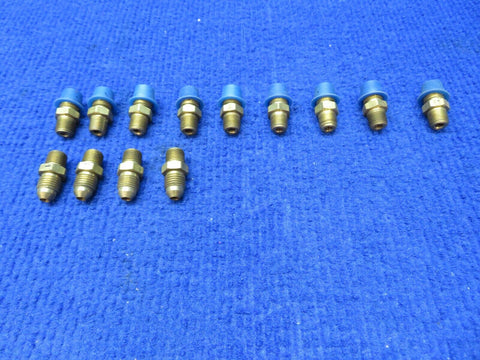 Continental Brass Pipe to Flair Fitting .13 P/N 628438 LOT OF 13 NOS (0722-484)